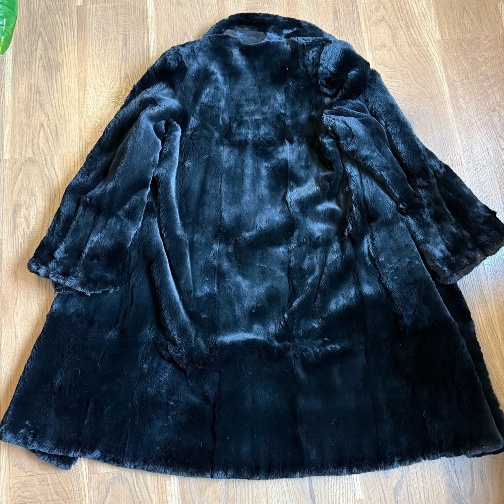 Antique Vintage 1920s 20s Flapper Real Fur Opera Coat - Picture 11 of 12